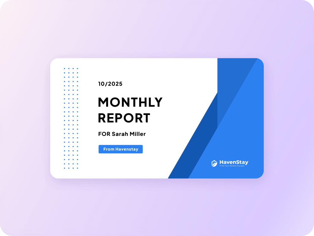 Branded Monthly Reports