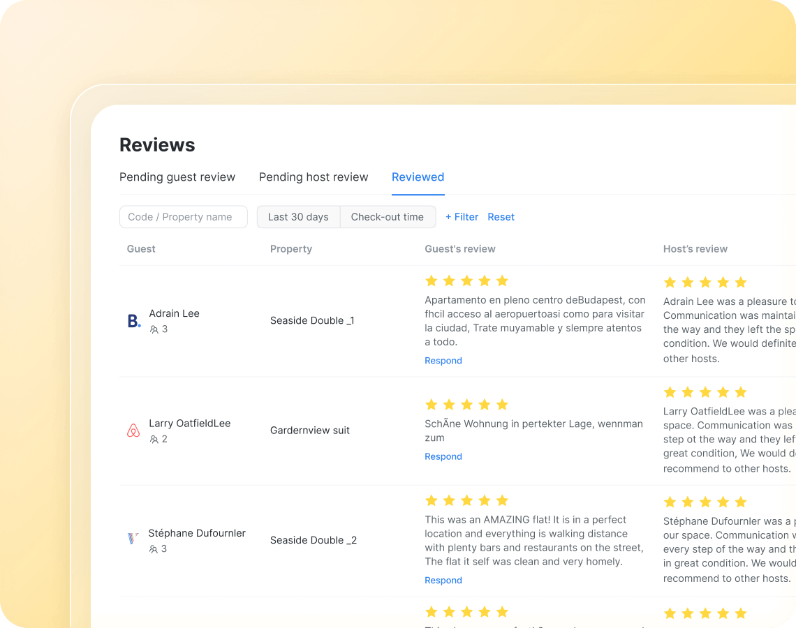 Review management illustration