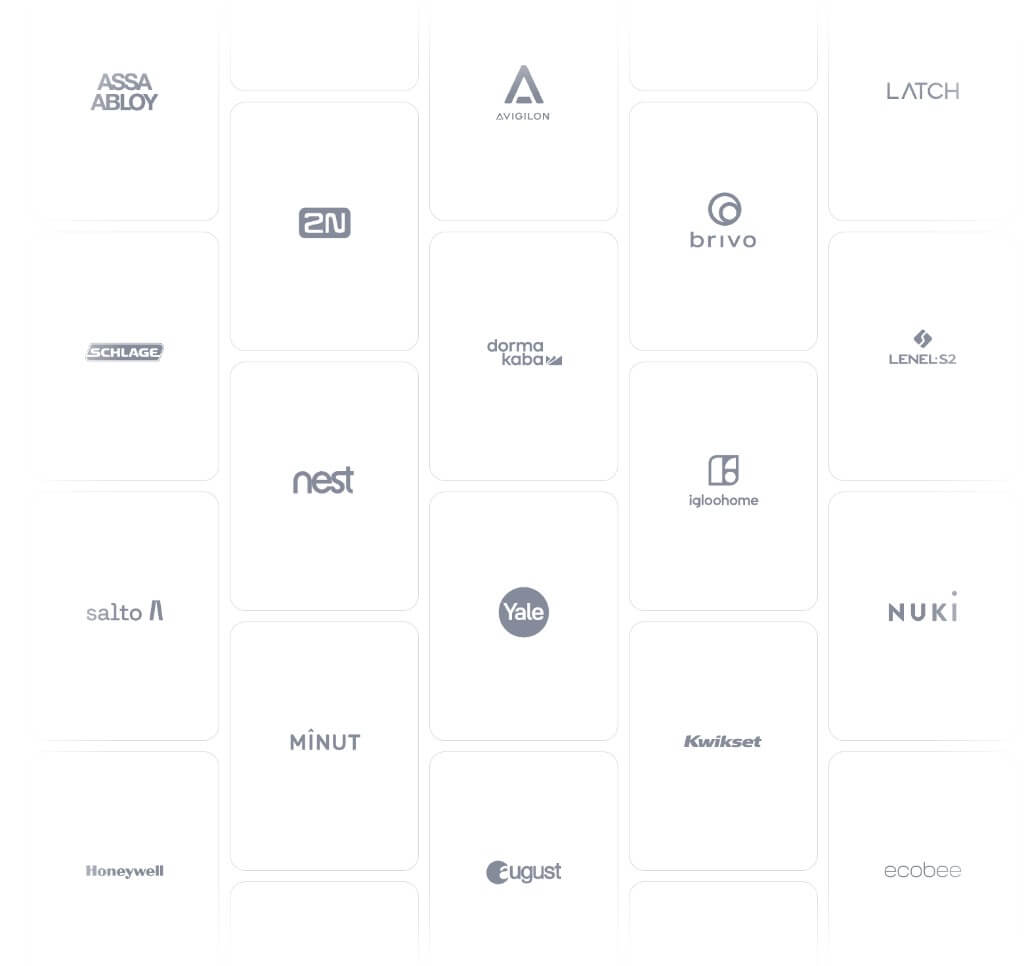 Seam connects with over 30+ supported smart lock brands