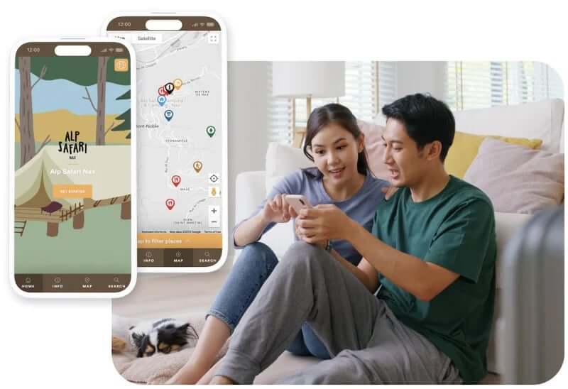 Touch Stay digital guidebook platform