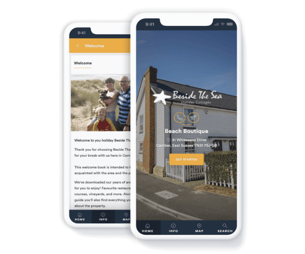 Beside the Sea digital guidebooks example